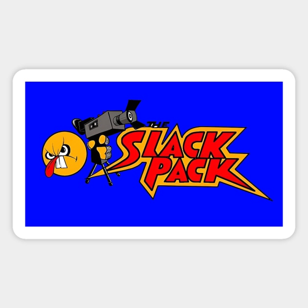 The Slack Pack - Sourpuss Logo Magnet by sickboywolfgang